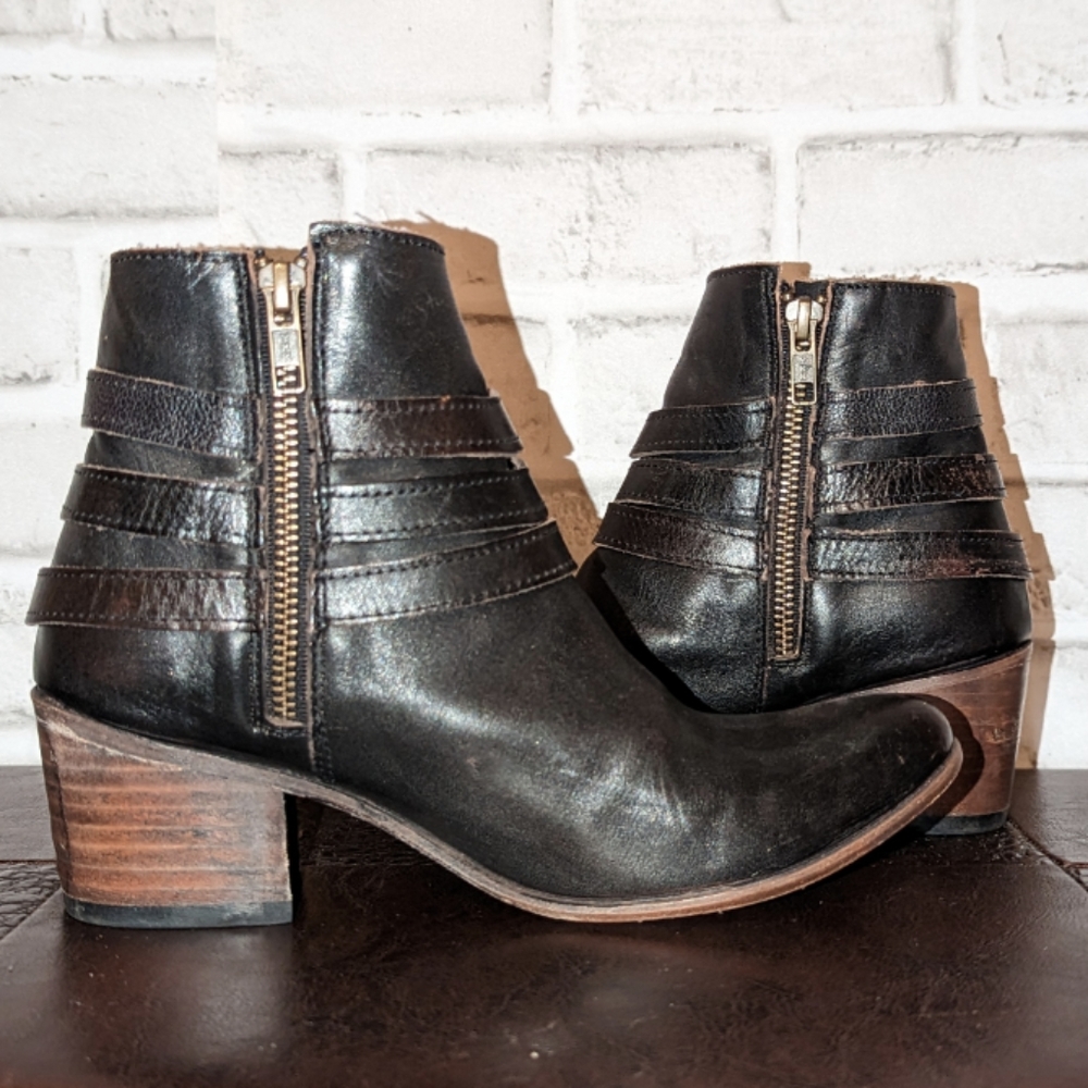 FreeBird SAVOR Black Bootie size 6 - Picture 10 of 12